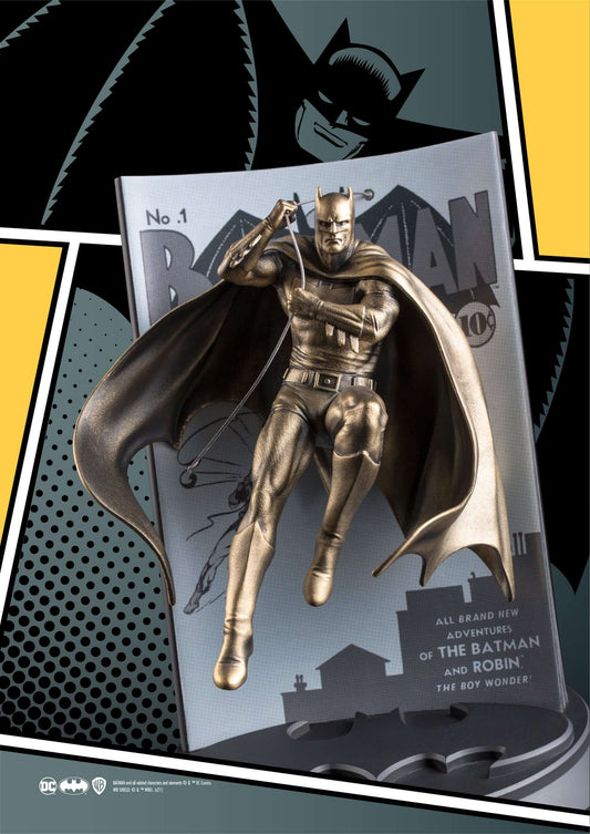 Batman #1 Gold Limited Edition Figurine - DC collectible Statue side show collectibles figurines statues