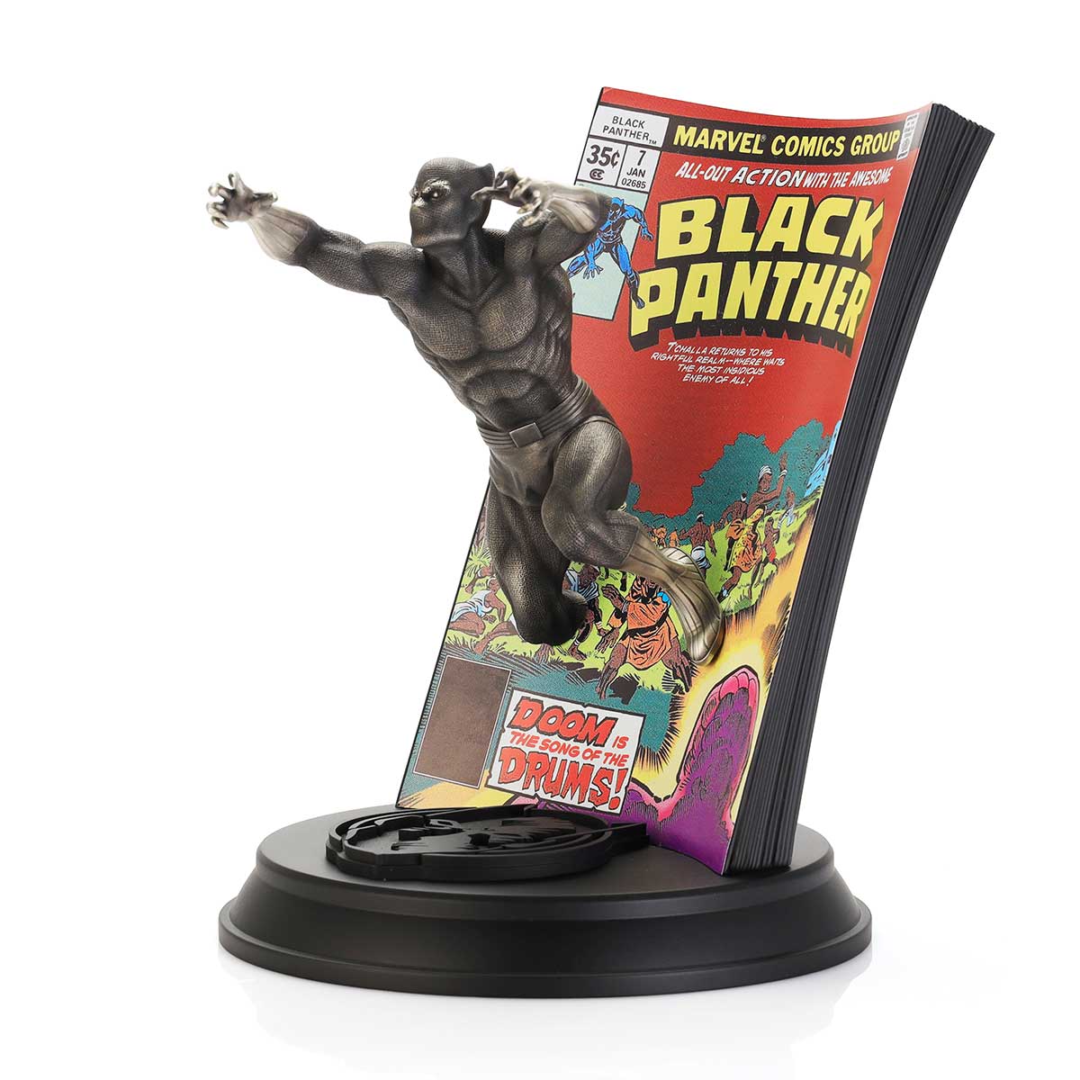 Black Panther Volume 1 #7 Limited Edition Figurine - Collectible Gift Statue side show collectibles figurines statues