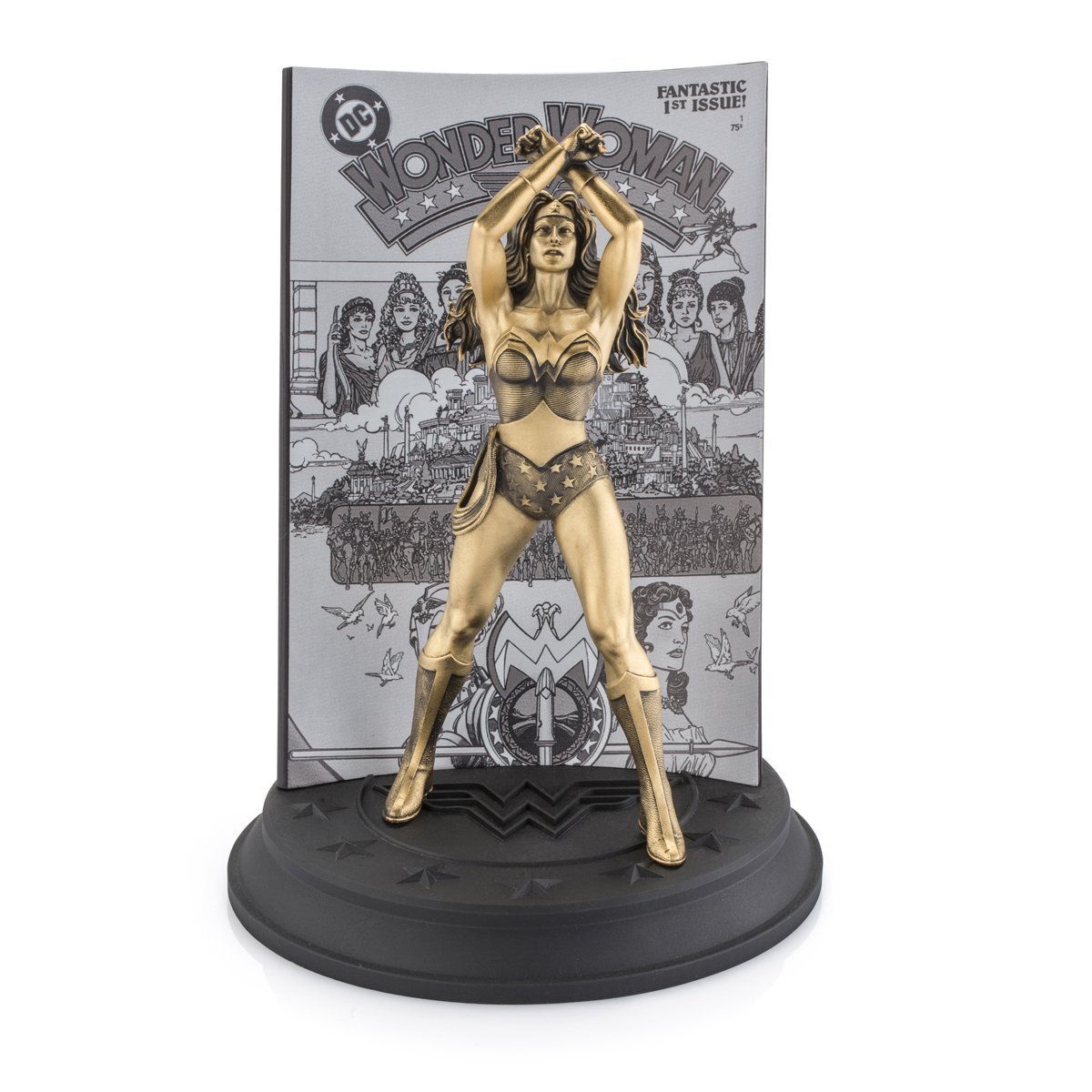 Wonder Woman Volume 2 #1 Gold Limited Edition Figurine - DC Statue side show collectibles figurines statues