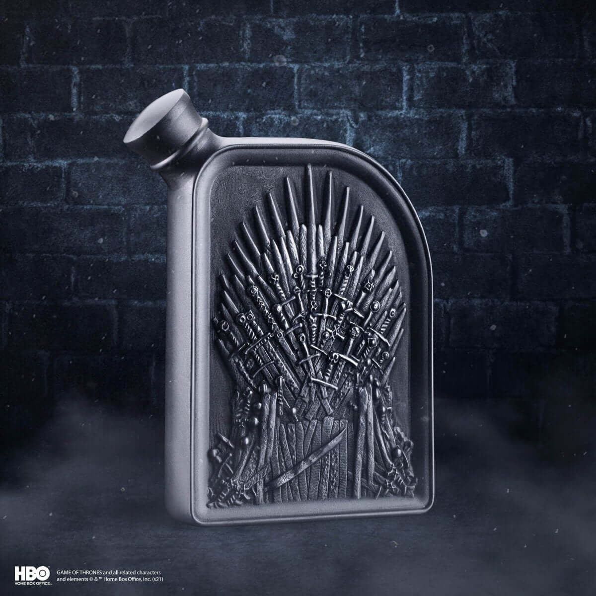 Iron Throne Hip Flask - Game of Thrones Collectible Gift side show collectibles figurines statues