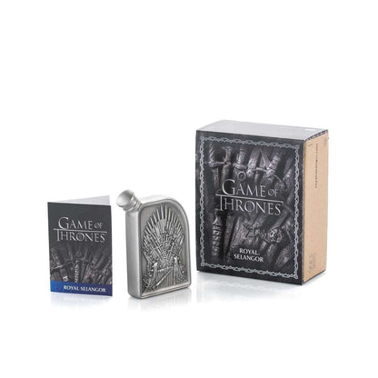 Iron Throne Hip Flask - Game of Thrones Collectible Gift side show collectibles figurines statues