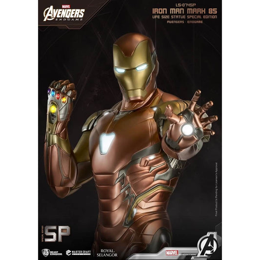 Endgame Iron Man Mark 85 Life-size Limited Edition Statue - Marvel Collectible side show collectibles figurines statues