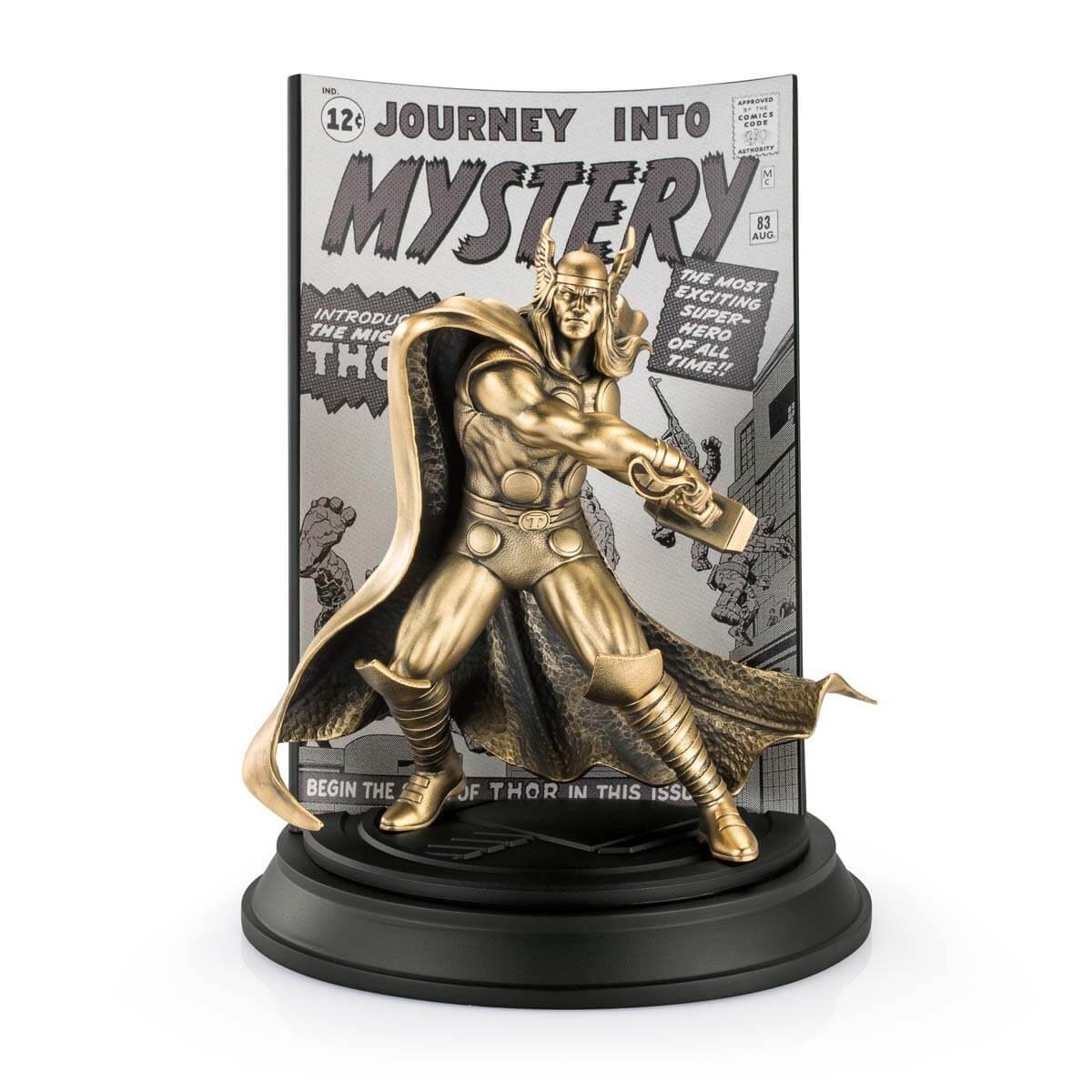 Gold Thor Journey Into Mystery #83 Limited Edition Figurine - Marvel Statue side show collectibles figurines statues