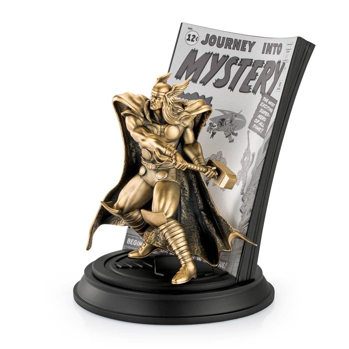 Gold Thor Journey Into Mystery #83 Limited Edition Figurine - Marvel Statue side show collectibles figurines statues