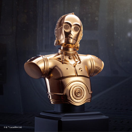 Star Wars C-3PO Limited Edition Bust - Collectible Gift side show collectibles figurines statues