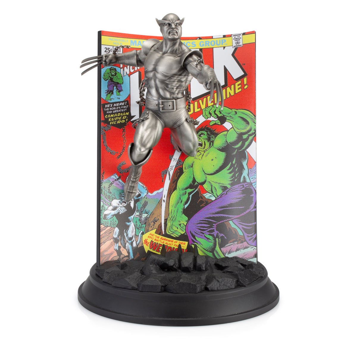 Wolverine The Incredible Hulk Volume 1 #181 Figurine - Marvel Statue side show collectibles figurines statues