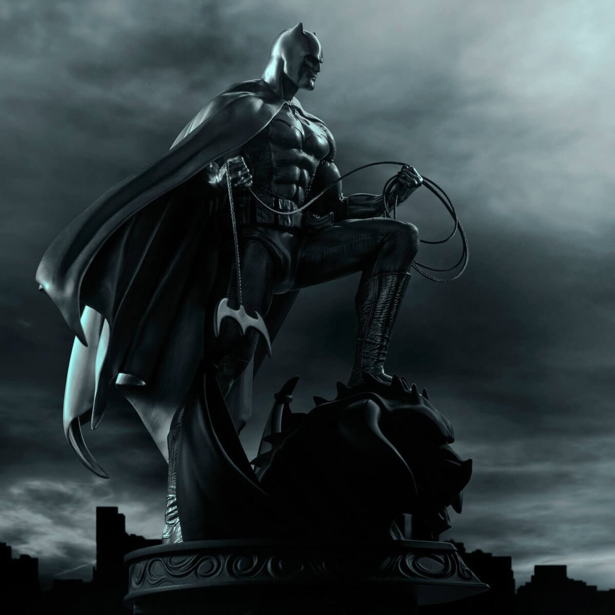 Batman Limited Edition Figurine - DC collectible Statue side show collectibles figurines statues