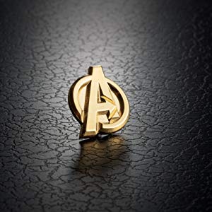 Avengers Gilt Insignia Lapel Pin - Marvel Collectible gift side show collectibles figurines statues