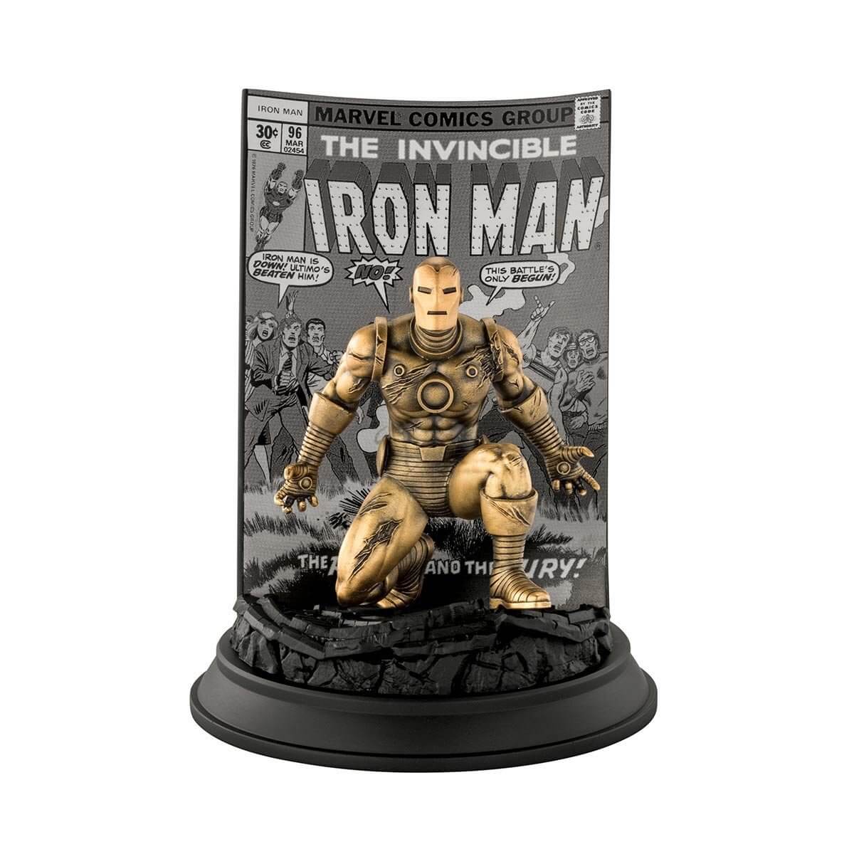 Gold The Invincible Iron Man #96 Limited Edition Figurine - Marvel Statue side show collectibles figurines statues