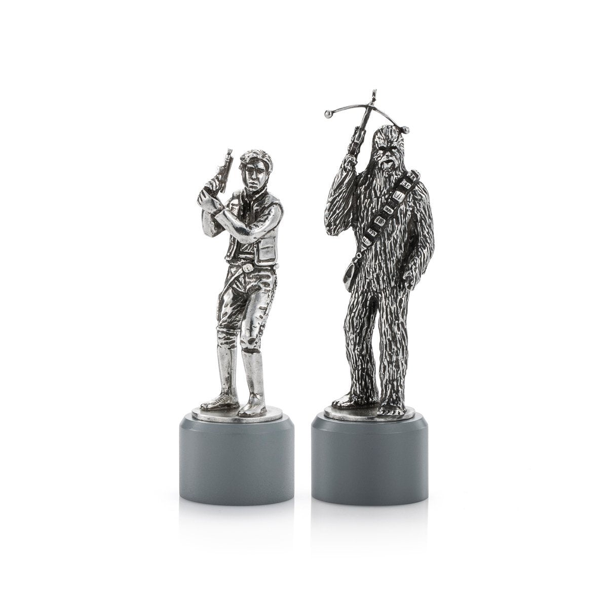 Star Wars Han Solo & Chewbacca Bishop Chess Piece Pair - Gift side show collectibles figurines statues