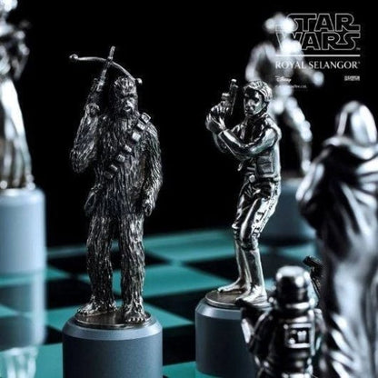 Star Wars Han Solo & Chewbacca Bishop Chess Piece Pair - Gift side show collectibles figurines statues