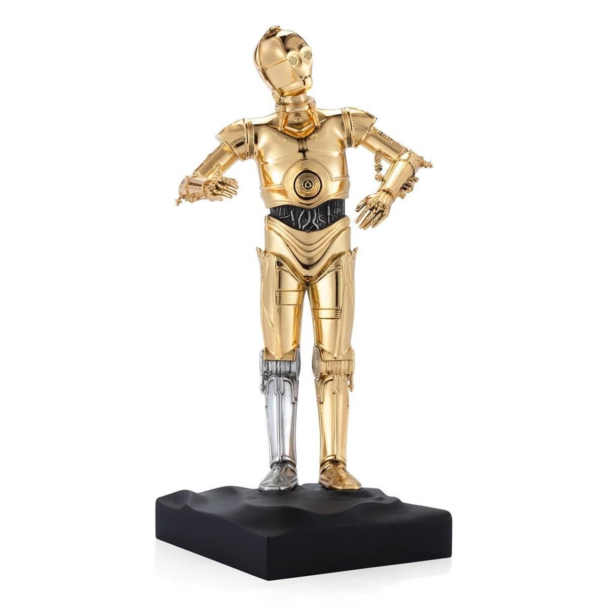 Star Wars C-3PO Limited Edition Figurine - Collectible Statue side show collectibles figurines statues