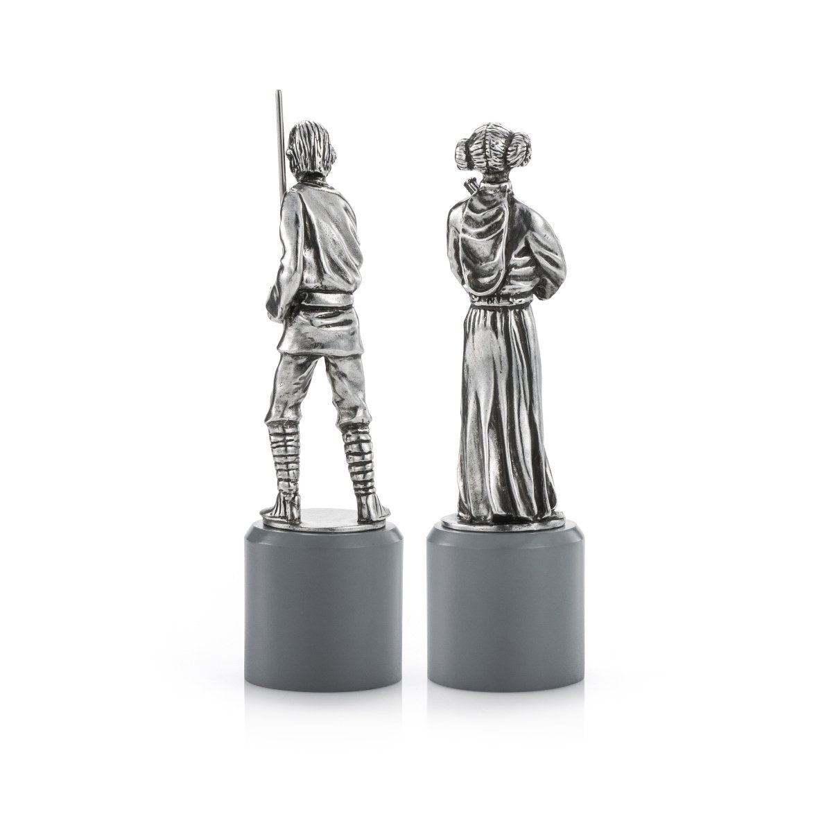 Star Wars Luke & Leia King & Queen Chess Piece Pair - Collectible Gift side show collectibles figurines statues