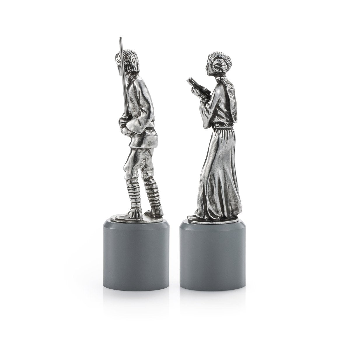 Star Wars Luke & Leia King & Queen Chess Piece Pair - Collectible Gift side show collectibles figurines statues