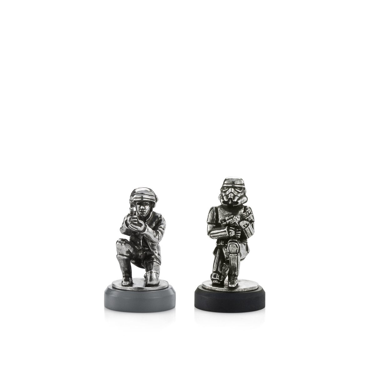 Star Wars Rebel Trooper & Stormtrooper Pawn Chess Piece Pair - Gift side show collectibles figurines statues