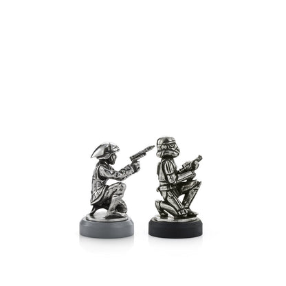 Star Wars Rebel Trooper & Stormtrooper Pawn Chess Piece Pair - Gift side show collectibles figurines statues