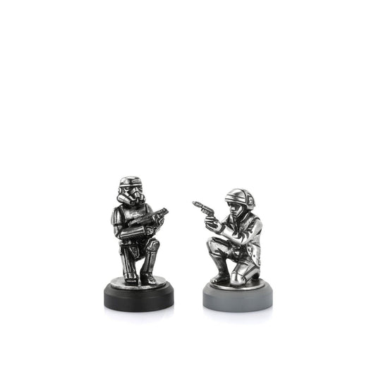 Star Wars Rebel Trooper & Stormtrooper Pawn Chess Piece Pair - Gift side show collectibles figurines statues